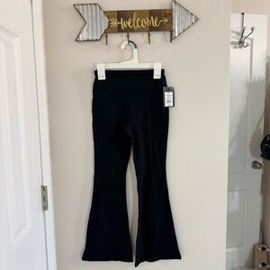 Art Class Kids Size 8 Black Flared Leggings NWT